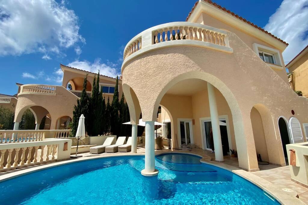 Meerblick Villa "Buena Vista" In Santa Ponsa, Mallorca Eksteriør billede