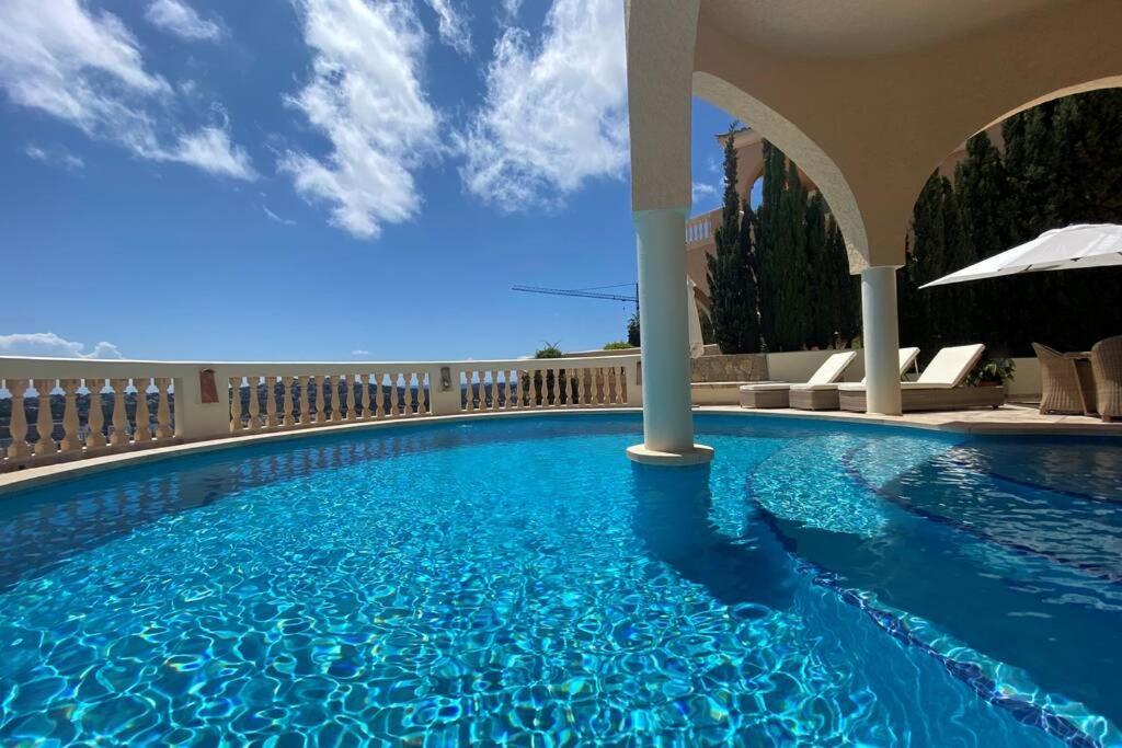 Meerblick Villa "Buena Vista" In Santa Ponsa, Mallorca Eksteriør billede