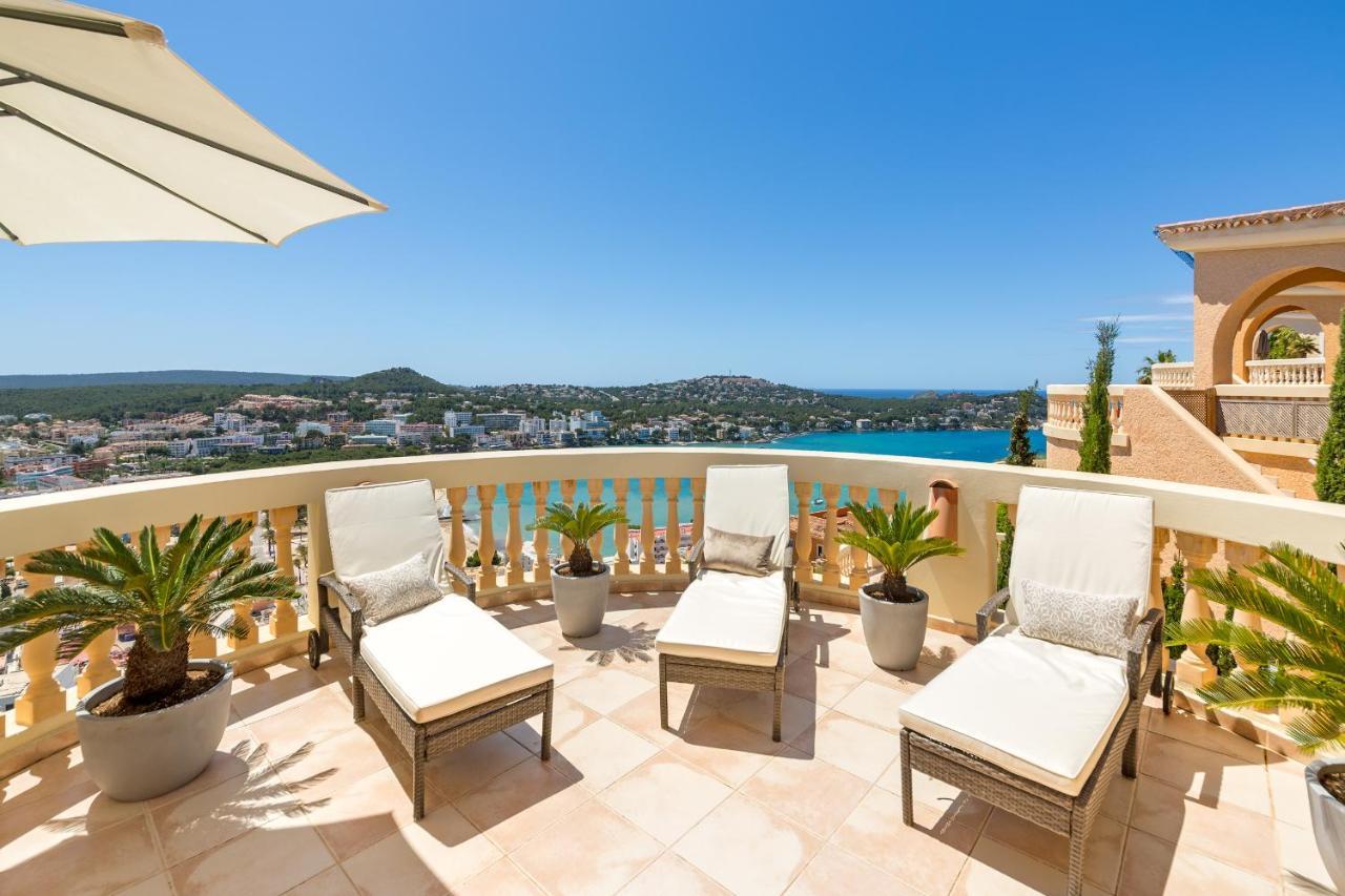 Meerblick Villa "Buena Vista" In Santa Ponsa, Mallorca Eksteriør billede
