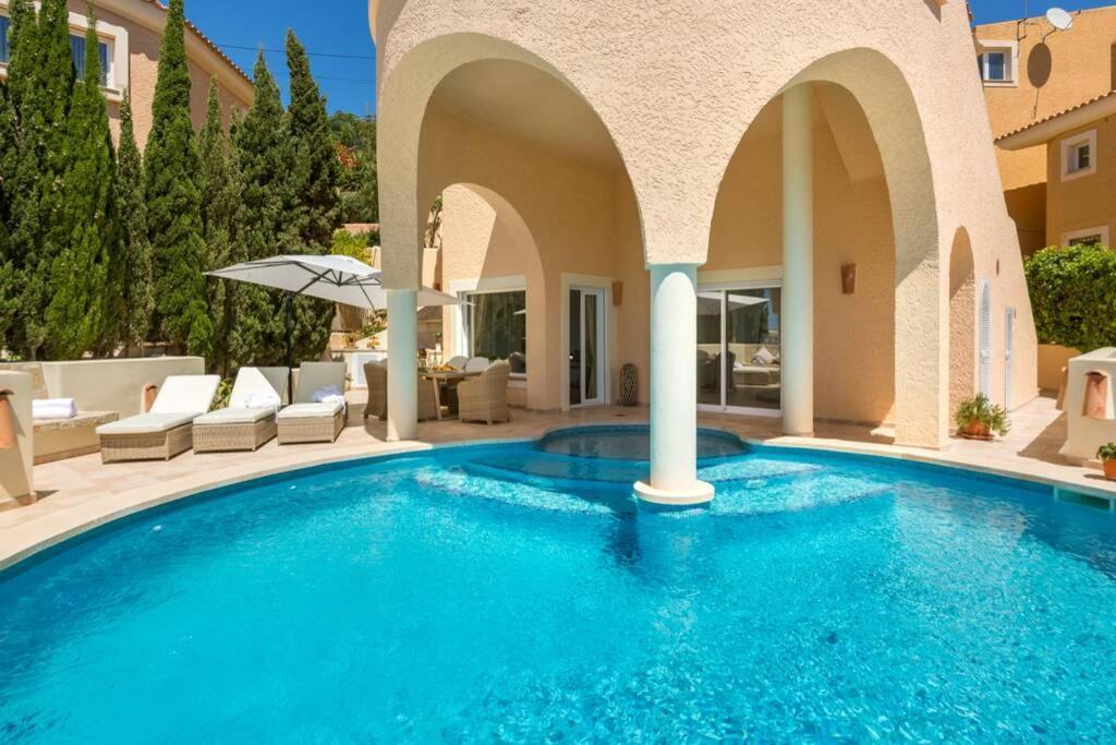 Meerblick Villa "Buena Vista" In Santa Ponsa, Mallorca Eksteriør billede