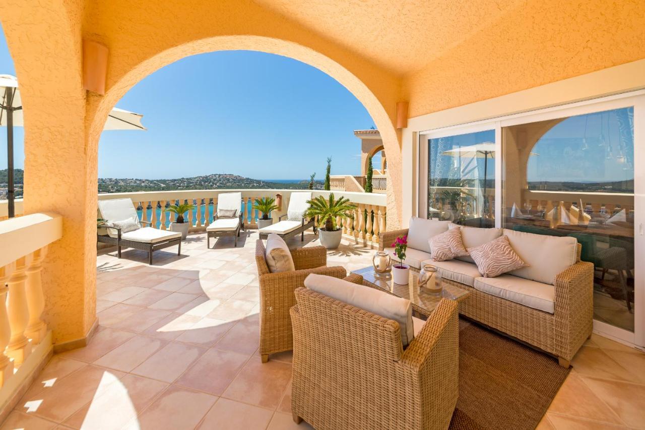 Meerblick Villa "Buena Vista" In Santa Ponsa, Mallorca Eksteriør billede